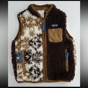 Rare! Patagonia Retro-X Toddler size 2T Deep Pile Fleece Vest